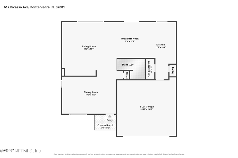 3 bedroom Single Family Residence at 612 Picasso Avenue, Florentine, Ponte Vedra — photo 4
