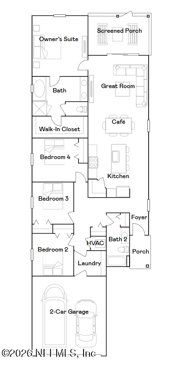 4 bedroom Single Family Residence at 2952 Adelaide Road, Granary Park Phase 1, Green Cove Springs — photo 2
