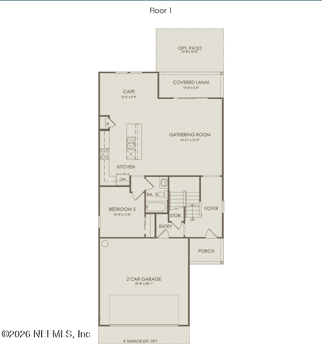 5 bedroom Single Family Residence at 661 BLIND OAK Circle, Bannon Lakes, St. Augustine — photo 5