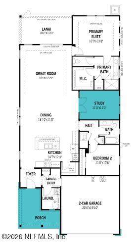 2 bedroom Single Family Residence at 311 Crafton Circle, Watersong At Rivertown, St. Johns — photo 2