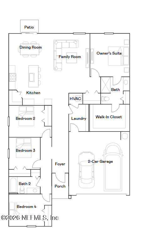 4 bedroom Single Family Residence at 2745 Herd Street, Holstein Crossing, Green Cove Springs — photo 2
