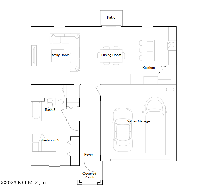5 bedroom Single Family Residence at 2807 Little Trout Lane, Holstein Crossing, Green Cove Springs — photo 3