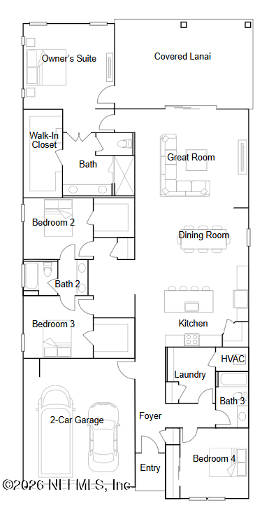 4 bedroom Single Family Residence at 2425 Morganza Way, Russell Retreat, Green Cove Springs — photo 2