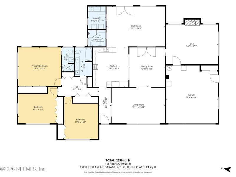 3 bedroom Single Family Residence at 7033 Catalonia Avenue, San Jose, Jacksonville — photo 2
