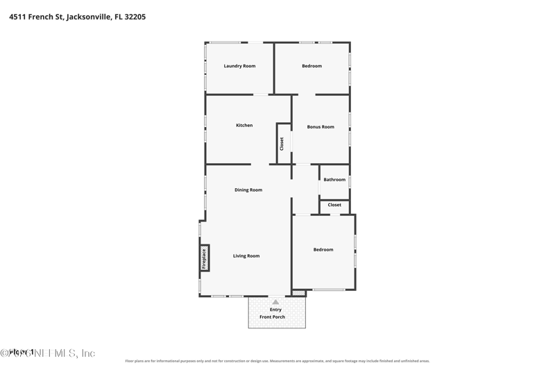 3 bedroom Single Family Residence at 4511 French Street, Murray Hill, Jacksonville — photo 2