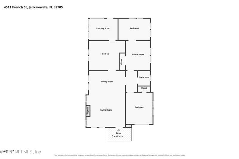 3 bedroom Single Family Residence at 4511 French Street, Murray Hill, Jacksonville — photo 4