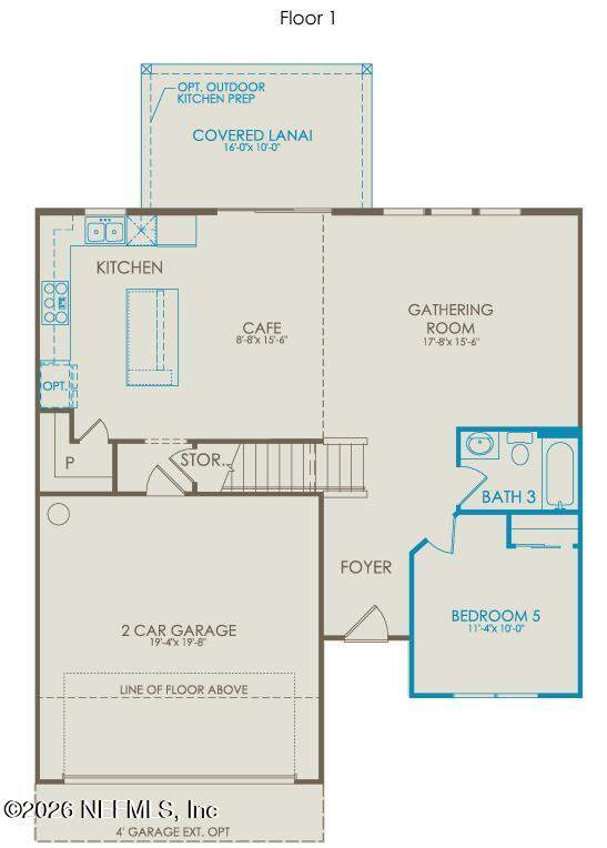 5 bedroom Single Family Residence at 46 AILERON Lane, Landings at Greenbriar, St. Johns — photo 4