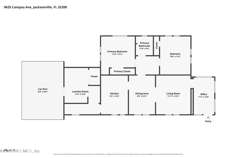 2 bedroom Single Family Residence at 9625 CAMPUS Avenue, River Hills Park, Jacksonville — photo 2
