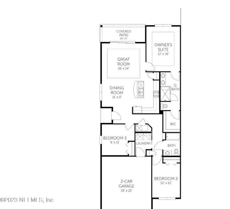 3 bedroom Townhouse at 367 WOODS Lane, Brook Forest, St. Augustine — photo 3