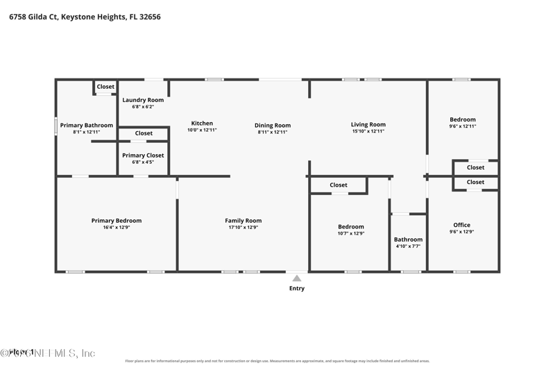 4 bedroom Mobile Home at 6758 Gilda Court, Oak Ridge Woodlands, Keystone Heights — photo 3