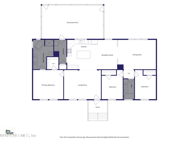 3 bedroom Single Family Residence at 4916 Cattail Street, Jacksonville South, Middleburg — photo 3