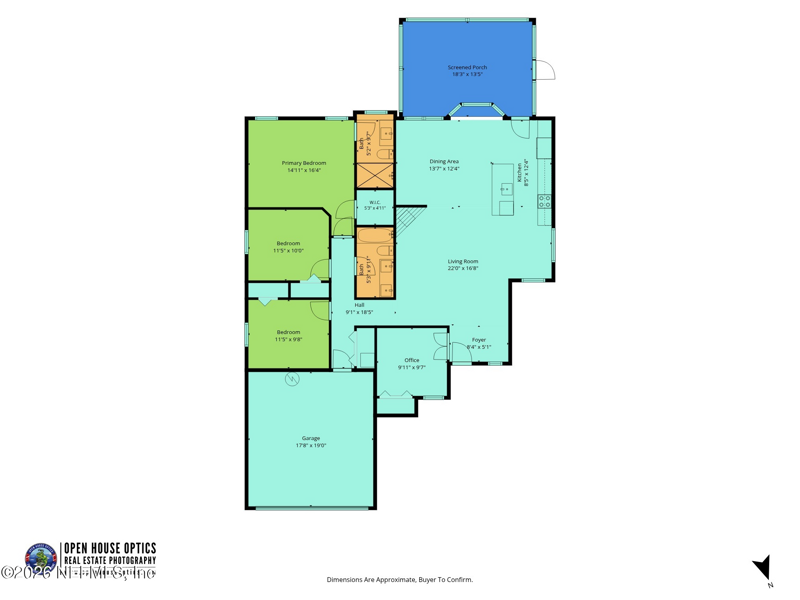 4 bedroom Single Family Residence at 7918 COLLINS RIDGE Boulevard, Collins Ridge, Jacksonville — photo 2
