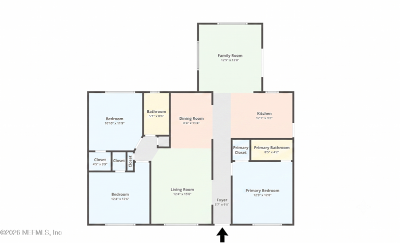 3 bedroom Single Family Residence at 4019 Huntington Forest Boulevard, Huntington Forest, Jacksonville — photo 3