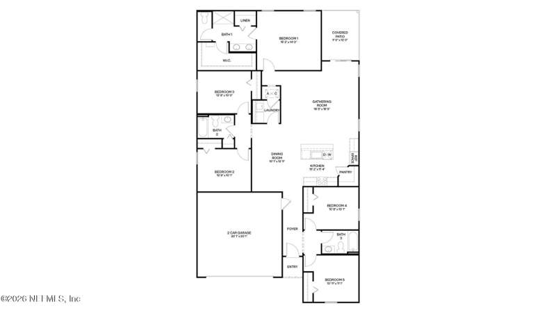 5 bedroom Single Family Residence at 12218 COPPER MALLARD Place, Copes Landing Phase 1, Jacksonville — photo 2