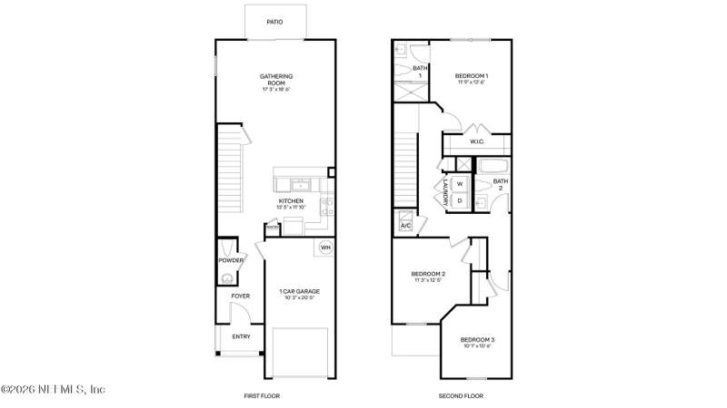 3 bedroom Townhouse at 3514 PALOMINO Court, Corsair, Middleburg — photo 3