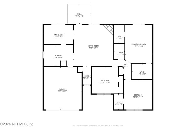 3 bedroom Single Family Residence at 3611 Paleface Place, Indian Ridge, Jacksonville — photo 2