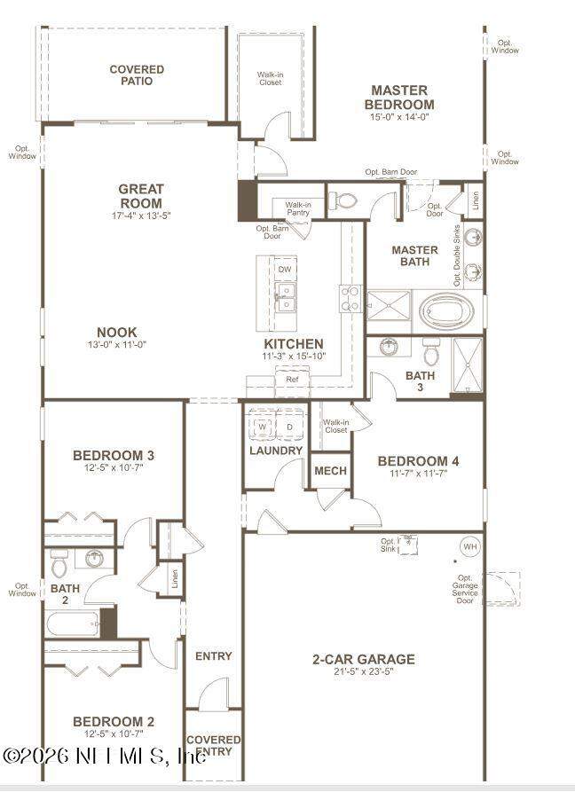 4 bedroom Single Family Residence at 5627 TOMAHAWK LAKE Drive, Irongate, Jacksonville — photo 2