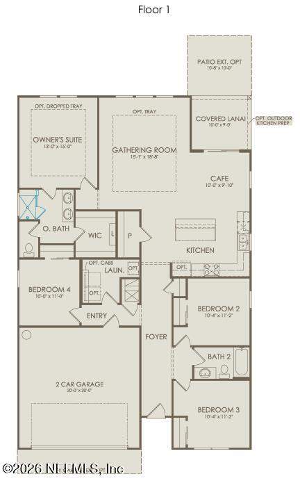 4 bedroom Single Family Residence at 16419 McNair Branch Circle, Joseph Oaks, Jacksonville — photo 4