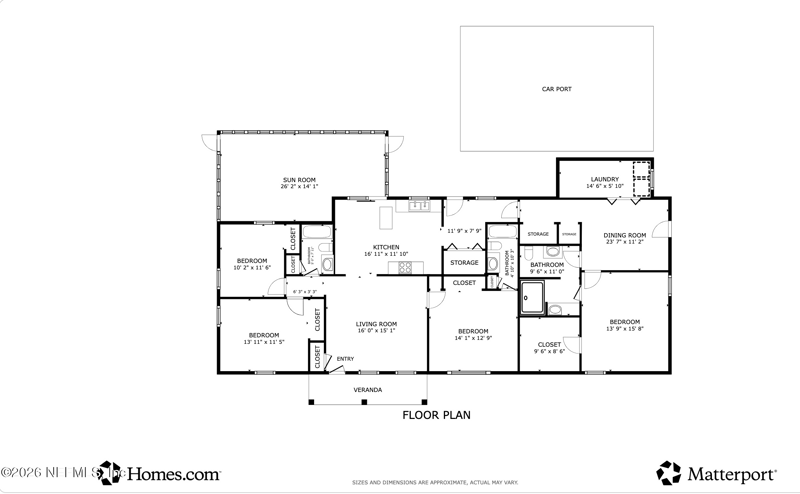 4 bedroom Single Family Residence at 5405 Julington Creek Road, Manor Del Rio, Jacksonville — photo 2