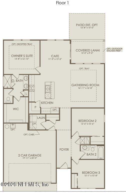 3 bedroom Single Family Residence at 16473 McNair Branch Circle, Joseph Oaks, Jacksonville — photo 4