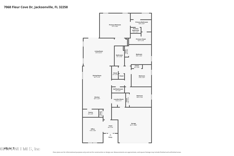 4 bedroom Single Family Residence at 7068 Fleur Cove Drive, Bartram Park Preserve, Jacksonville — photo 3