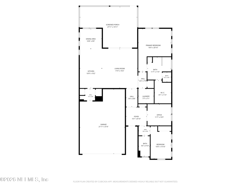 2 bedroom Single Family Residence at 87 Pinellas Way, Watersong At Rivertown, St. Johns — photo 2