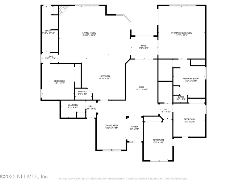 4 bedroom Single Family Residence at 1819 Wild Dunes Circle, Eagle Landing, Orange Park — photo 3