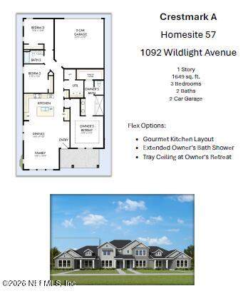 3 bedroom Townhouse at 1092 Wildlight Avenue, Wildlight, Yulee — photo 2