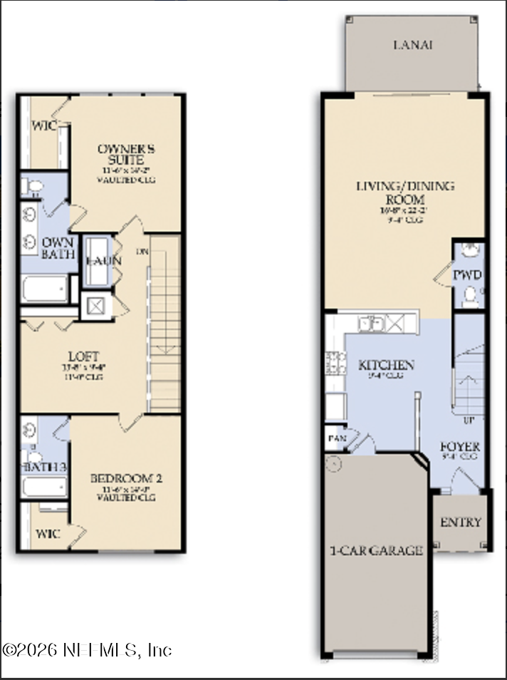 2 bedroom Townhouse at 13450 English Peak Court, Greenbrier At Bartram Park, Jacksonville — photo 2