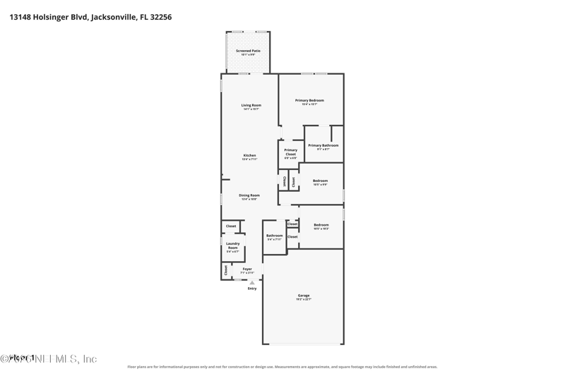 3 bedroom Single Family Residence at 13148 Holsinger Boulevard, Wells Creek, Jacksonville — photo 3