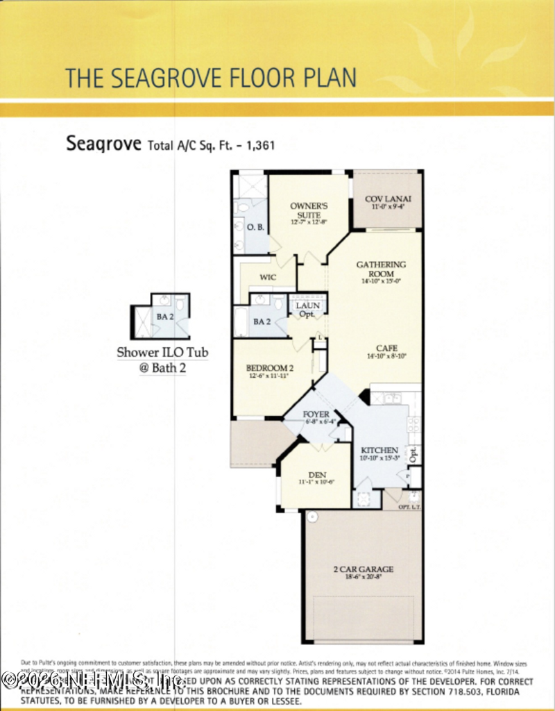 2 bedroom Condominium at 11726 Surfbird Circle, Sweetwater By Del Webb, Jacksonville — photo 2