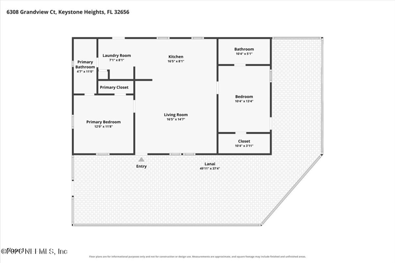 2 bedroom Manufactured Home at 6308 Grandview Court, Metes & Bounds, Keystone Heights — photo 2