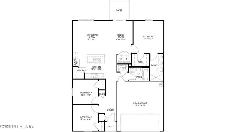 3 bedroom Single Family Residence at 12301 Copper Mallard Place, Copes Landing Phase 1, Jacksonville — photo 2