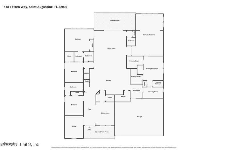 4 bedroom Single Family Residence at 148 Totten Way, Shearwater, St. Augustine — photo 2