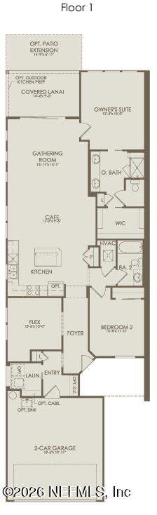2 bedroom Single Family Residence at 641 Del Webb Parkway, Del Webb Wildlight, Yulee — photo 4