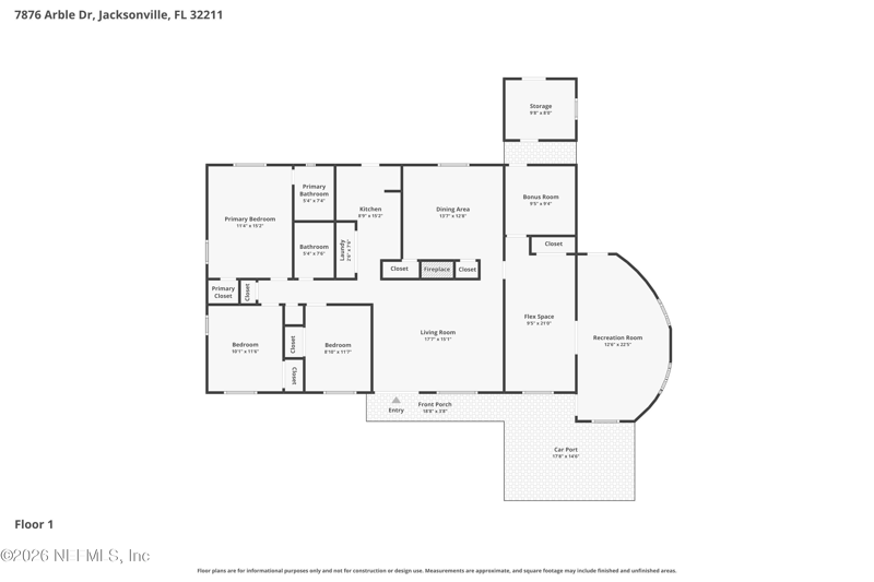 3 bedroom Single Family Residence at 7876 Arble Drive, Arlington Hills, Jacksonville — photo 2