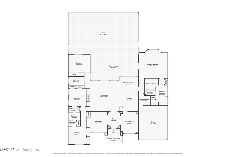 4 bedroom Single Family Residence at 1909 Tuscan Oaks Court, Thornhill@ Fleming, Fleming Island — photo 2
