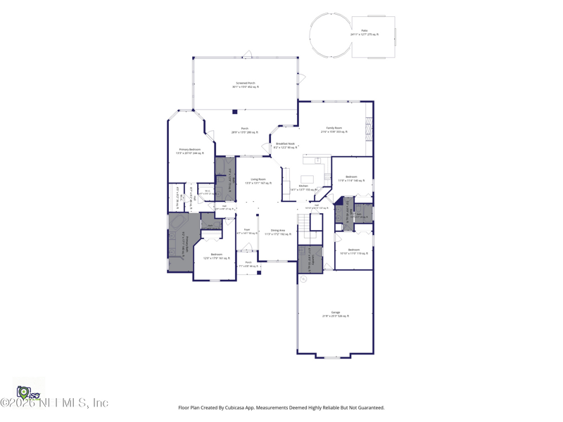 6 bedroom Single Family Residence at 1427 Eagle Crossing Drive, Eagle Landing, Orange Park — photo 2