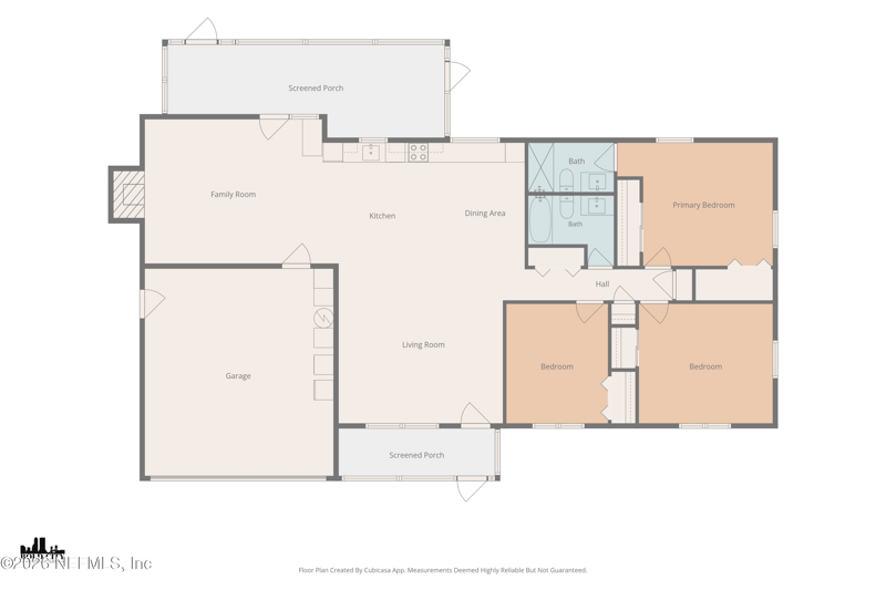 3 bedroom Single Family Residence at 1347 Redbud Lane, Miramar, Jacksonville — photo 4