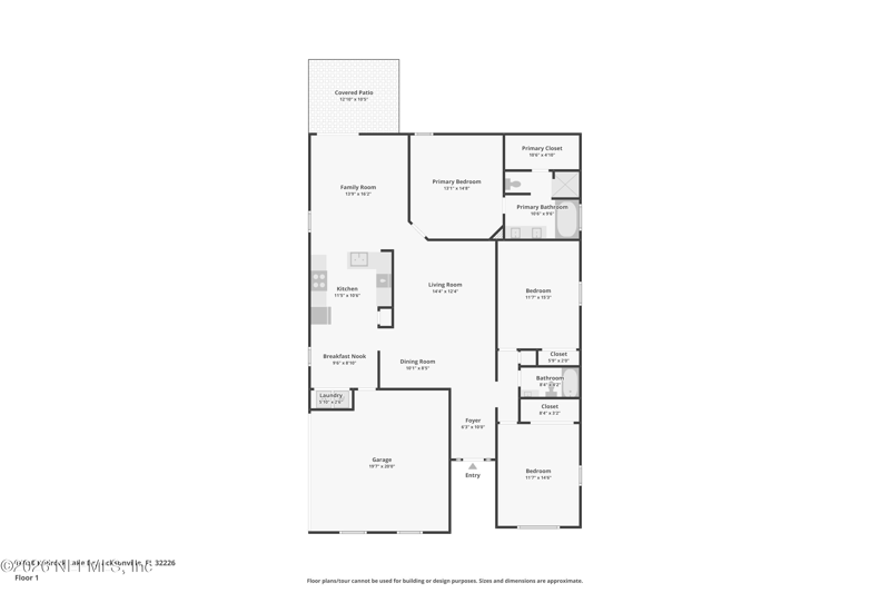 3 bedroom Single Family Residence at 14030 Redrock Lake Drive, Eagles Hammock, Jacksonville — photo 2