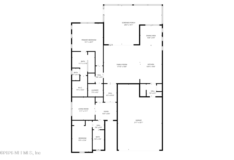 2 bedroom Single Family Residence at 361 Pelton Place, Watersong At Rivertown, St. Johns — photo 2