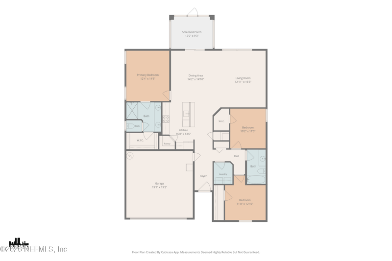 3 bedroom Single Family Residence at 7281 Claremont Creek Drive, Longleaf, Jacksonville — photo 3