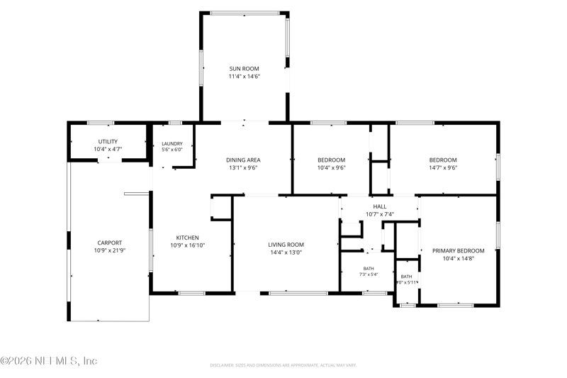 3 bedroom Single Family Residence at 5031 Romilly Drive, Oak Hill Terrace, Jacksonville — photo 2