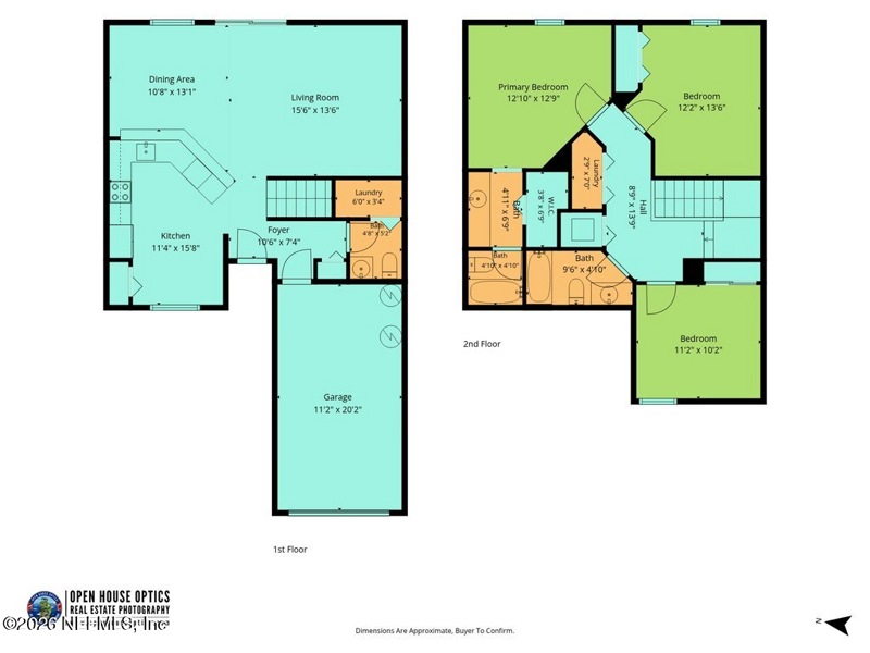 3 bedroom Townhouse at 1575 Vineland Circle #B, Autumn Glen, Fleming Island — photo 2