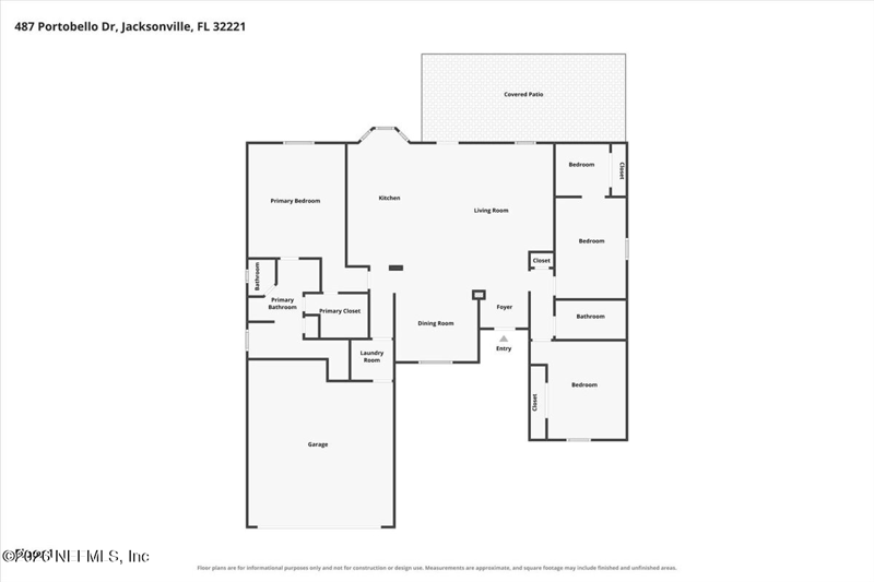 3 bedroom Single Family Residence at 487 Portobello Drive, Ashford, Jacksonville — photo 3