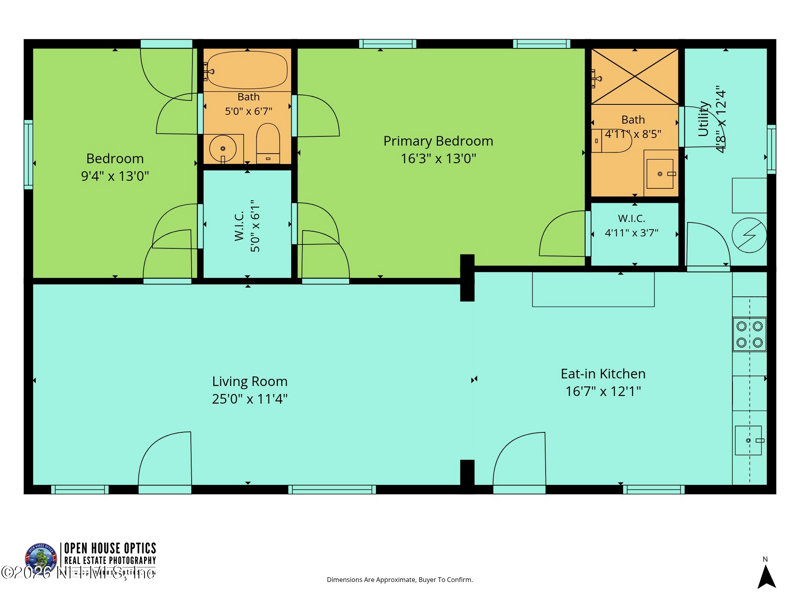 2 bedroom Single Family Residence at 1715 Brooker Place, Brooker Heights, Jacksonville — photo 3