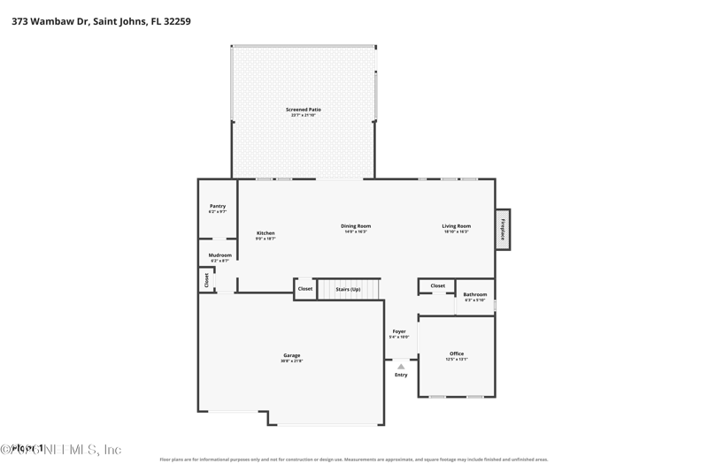 4 bedroom Single Family Residence at 373 Wambaw Drive, Rivertown Settlement, St. Johns — photo 4