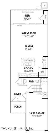 3 bedroom Townhouse at 351 Harrow Cove, Rivertown - The Meadows, St. Johns — photo 2