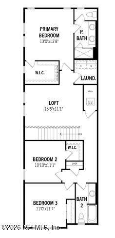 3 bedroom Townhouse at 341 Harrow Cove, Rivertown - The Meadows, St. Johns — photo 3
