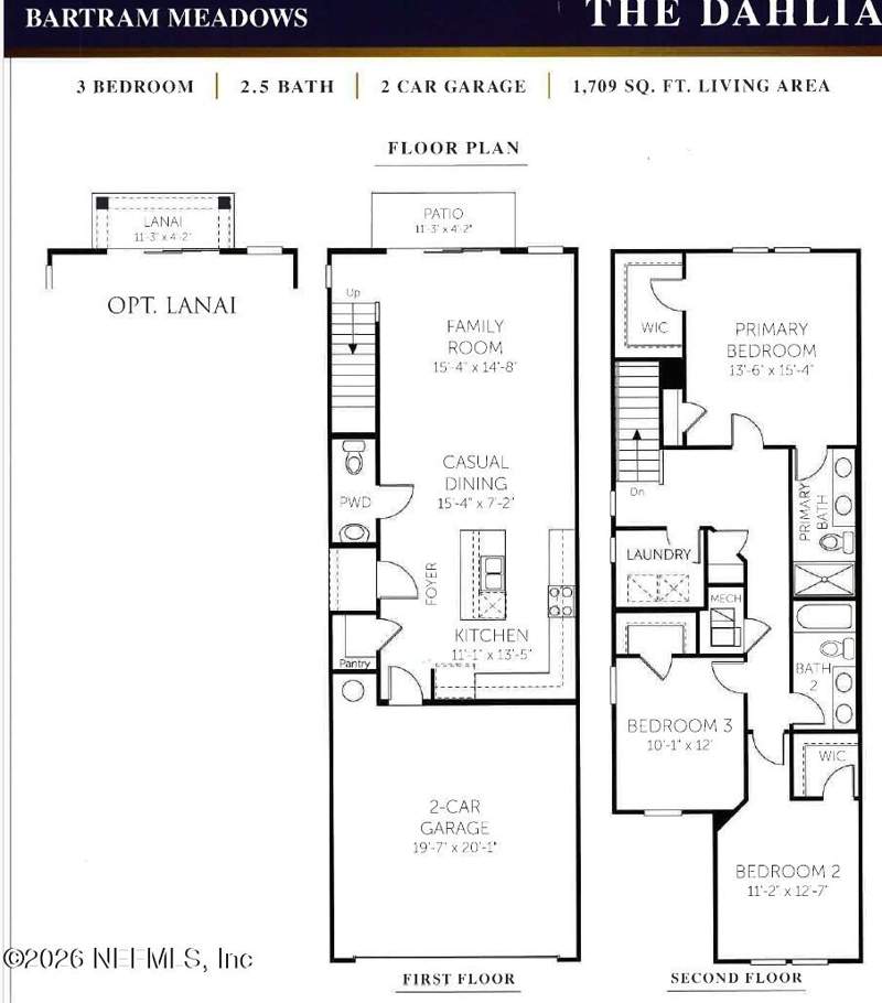 3 bedroom Townhouse at 15019 Catterick Court, Bartram Meadows, Jacksonville — photo 2